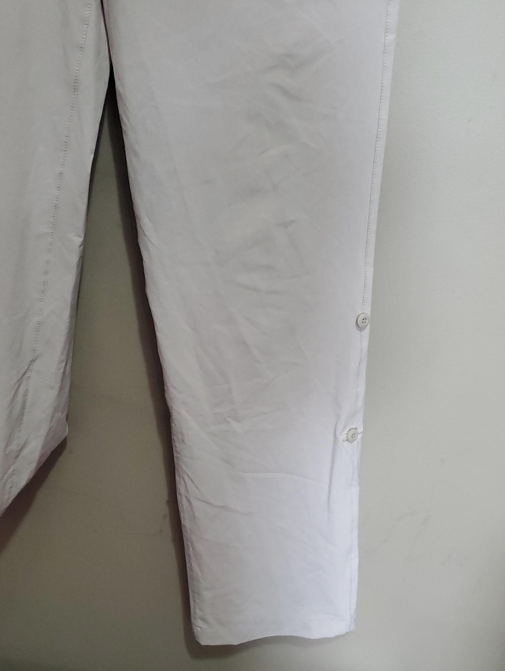 Eddie Baur Light Neutral Utility Crop Pants Size 4 - Picture 3 of 7